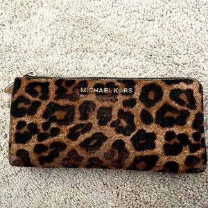 Michael Kors Cheetah Print Wallet